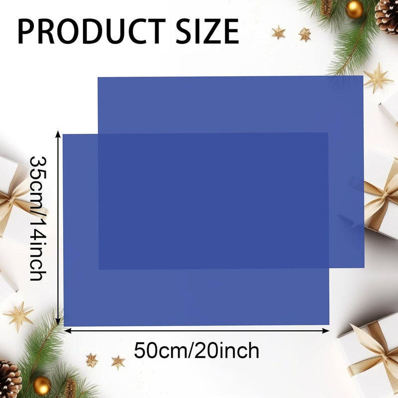 PLULON 120 Sheets Blue Tissue Paper for Gift Bags, Gift Wrapping Paper Tissue Bulk for Crafts Packaging Birthday Baby Shower, Wedding Holiday Flower Bachelorette Bridal Party Decorations - Image 2